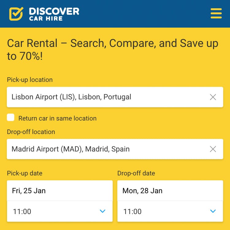 DiscoverCarHire.com